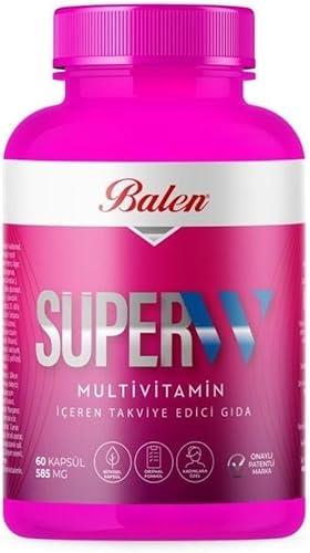 Balen Super-W Multivitamin 585 mg 2x60 Kapsül
