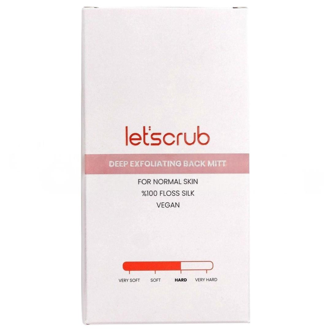 Letscrub %100 Floş İpek Sırt Kesesi - Krep