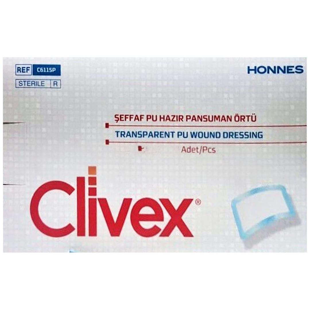 Clivex Steril Poliüretan Hazır Pansuman Örtü Pad 9x15 m - 25 Adet