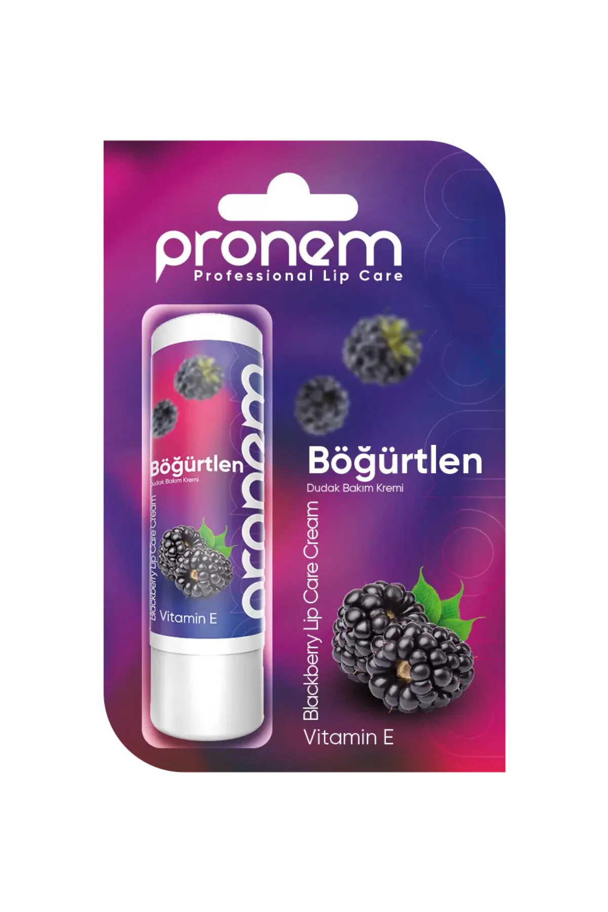 PRONEM BÖGÜRTLEN LIPSTICK 4.8GR DUDAK BAKIM KREMİ
