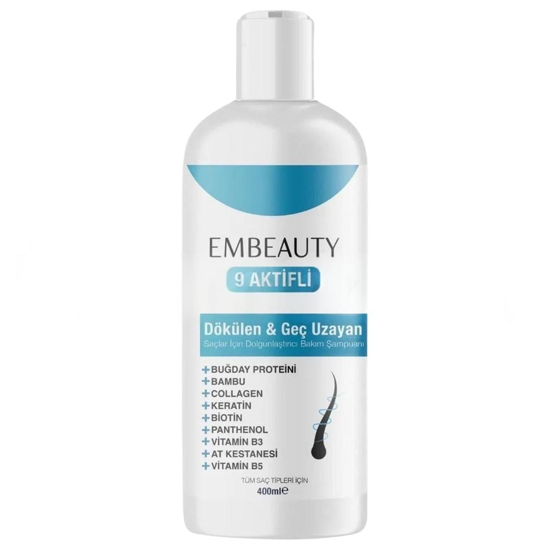 Embeauty Kolajen ve Keratin Saç Dökülmesine Karşı Besleyici Şampuan 400 ml