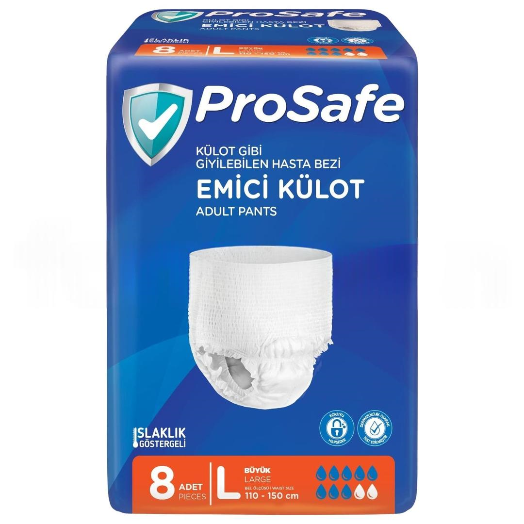 Prosafe Emici Külot Large 8li
