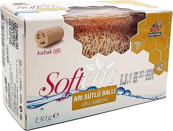 Softem Arı Sütlü Ballı 130 gr Transparan Sabun