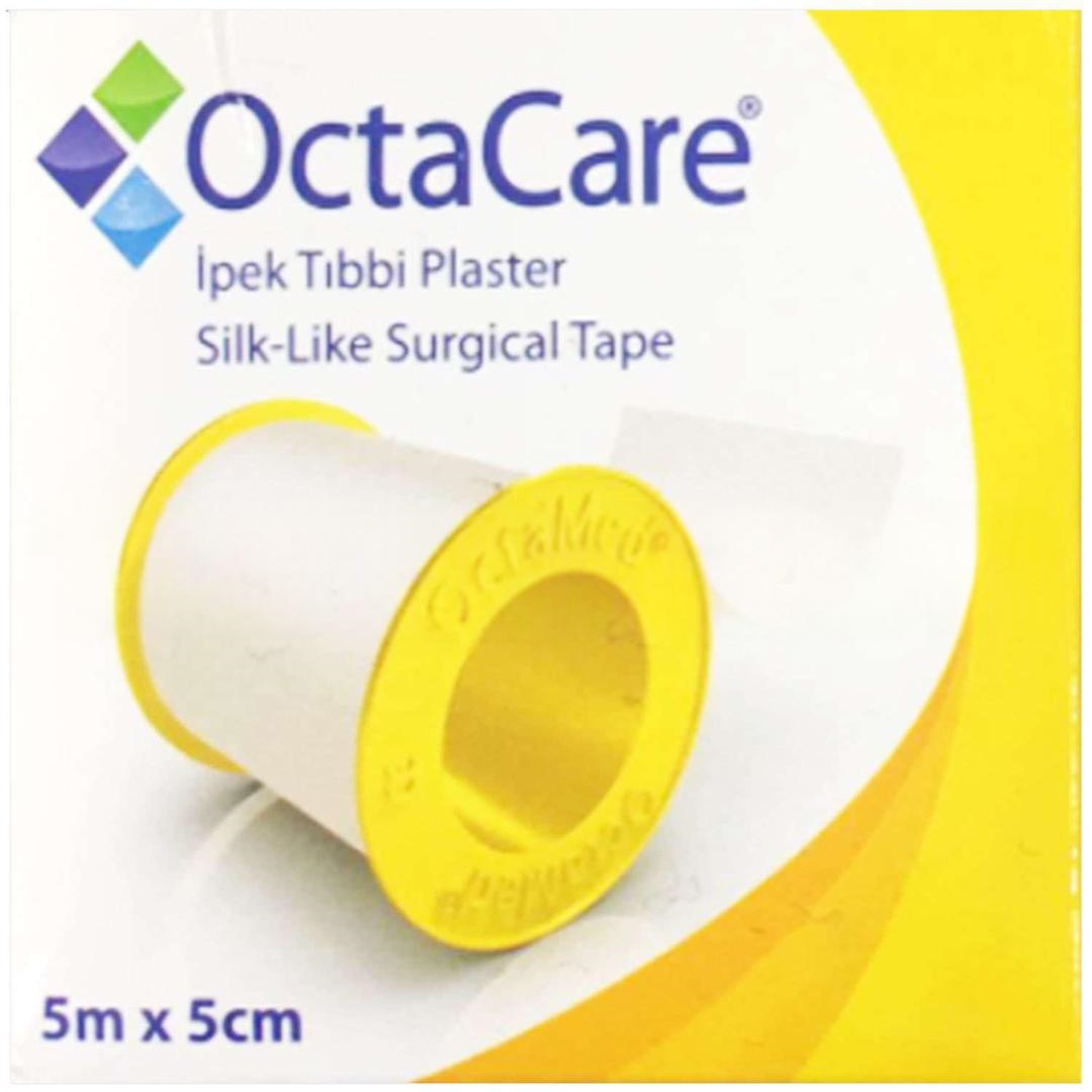 Octacare İpek Tıbbi Flaster 5 cm x 5 m