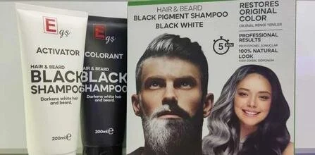 BLACK WHITE PIGMENT SAMPUAN