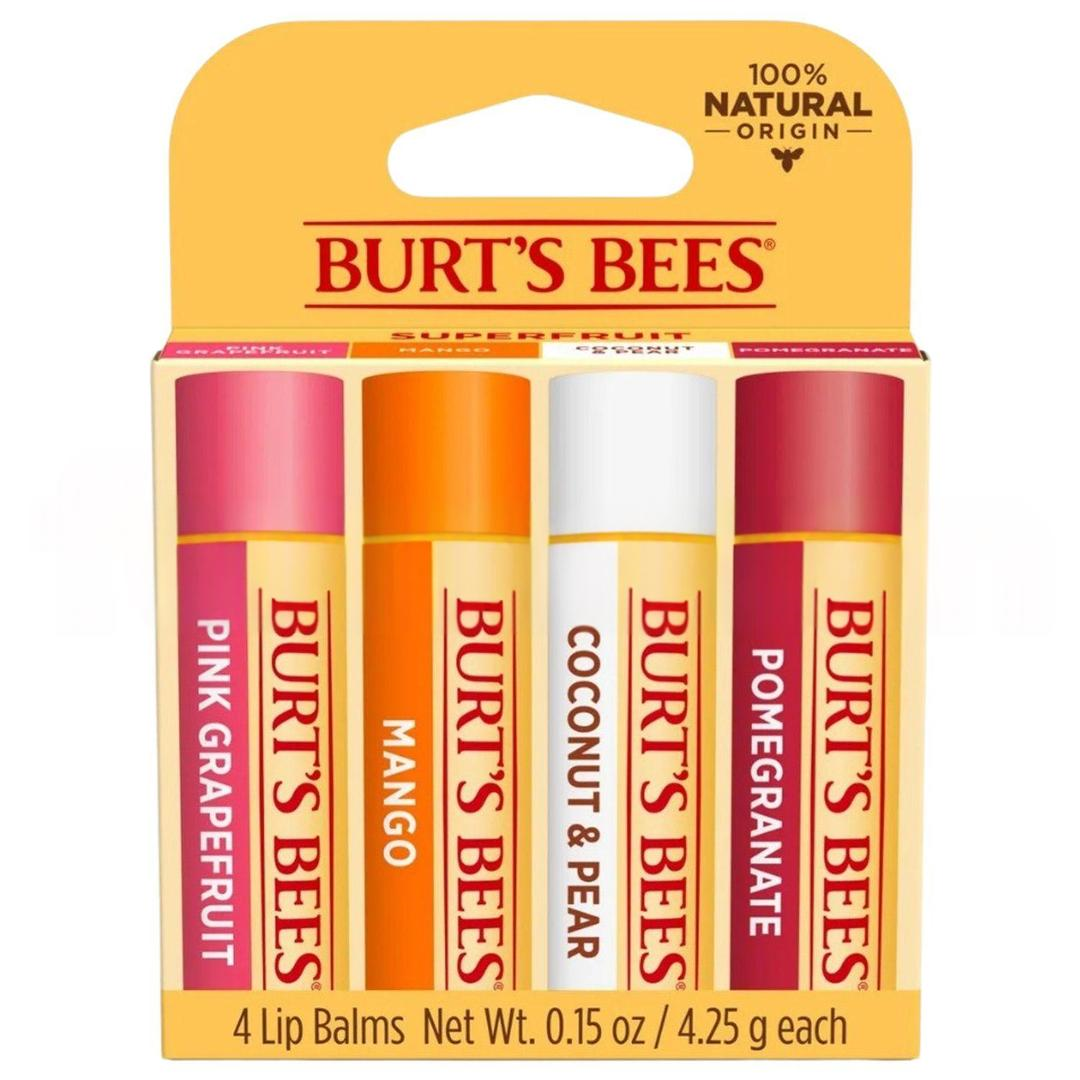 Burts Bees Lip Balm Superfruşt 4,25 gr - 4lü Pack