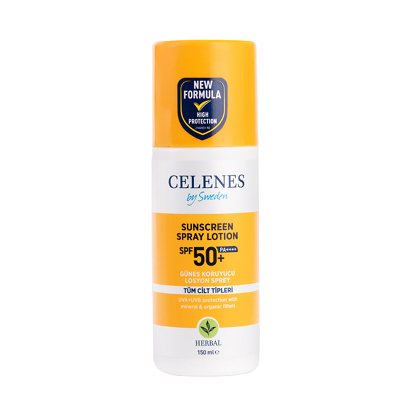Celenes By Sweden Güneş Koruyucu Losyon Sprey Spf+50 150 ml