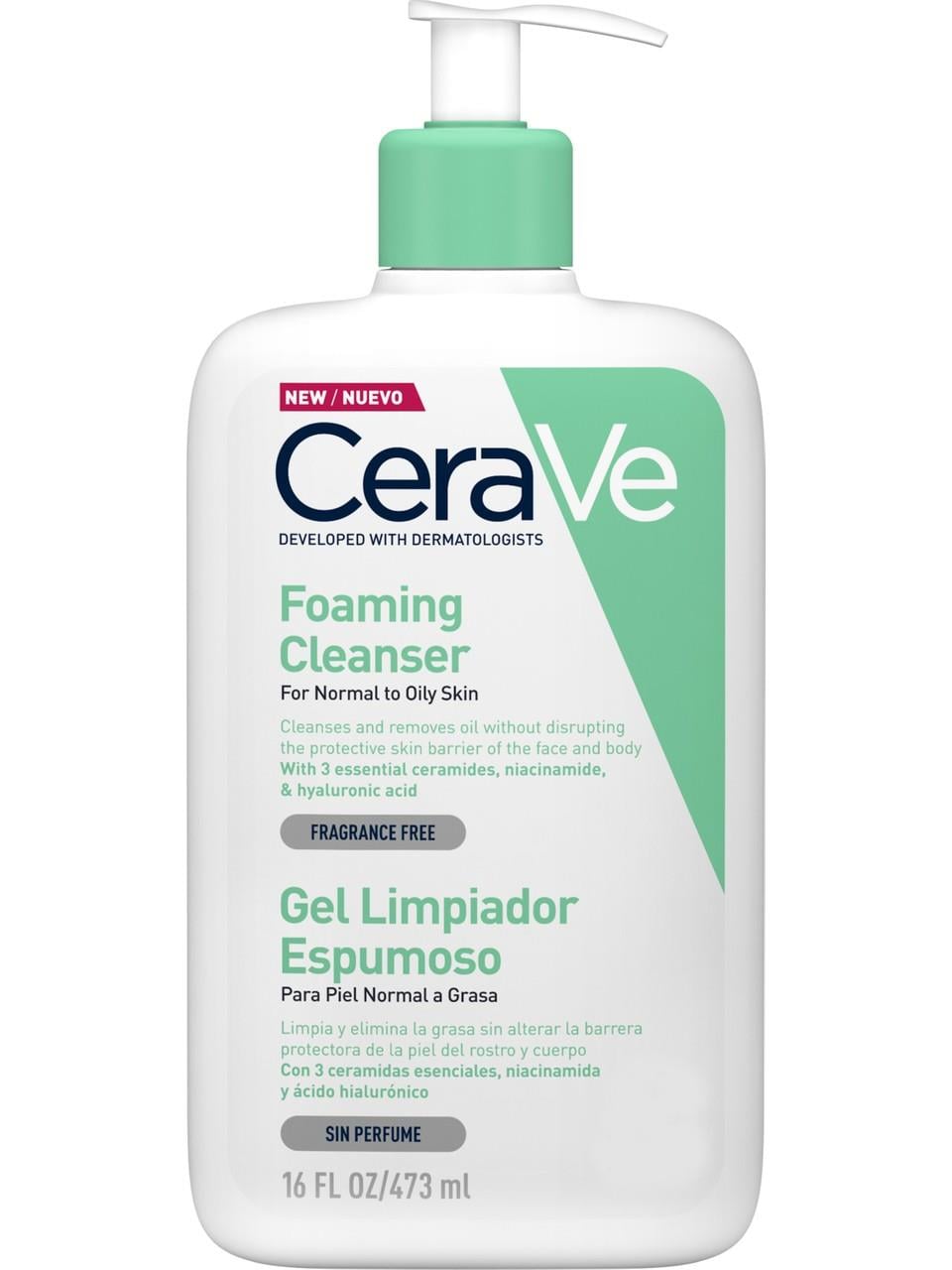 CERAVE KÖPÜREN TEMİZLEYİCİ 473ML NORMAL VE KURU CİLTLER