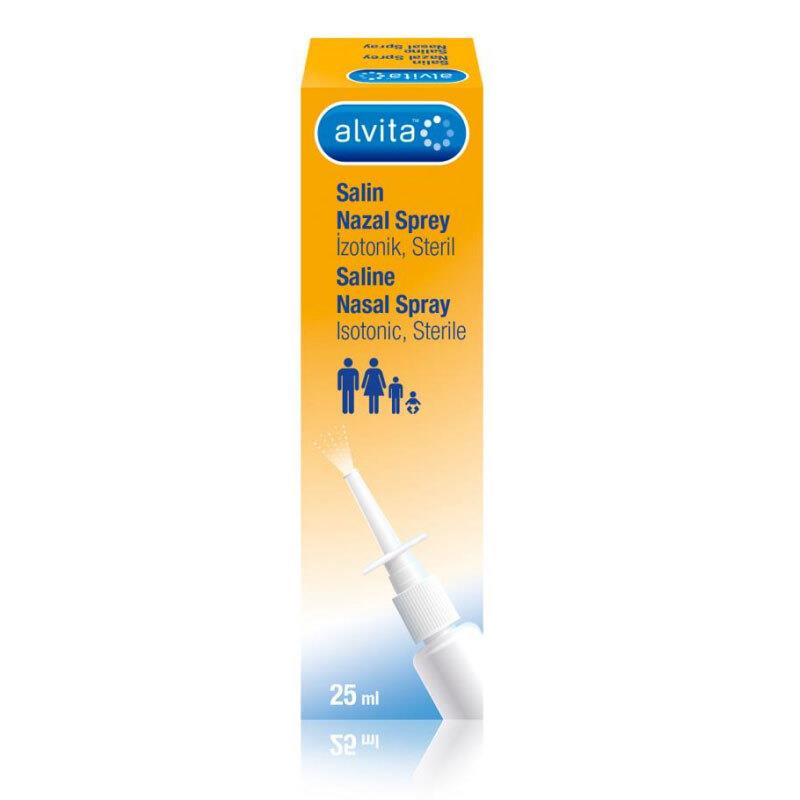 Alvita Salin Nazal Sprey 25 ml