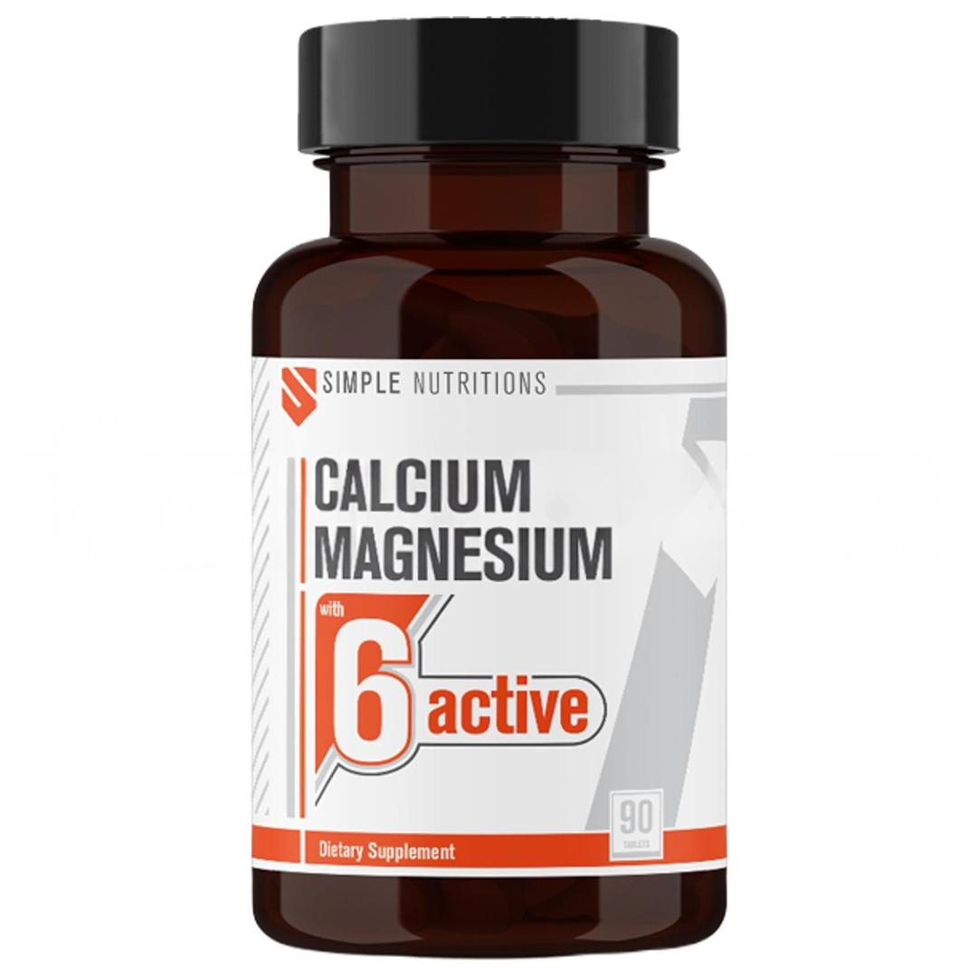 Simple Nutritions Calcium Magnesium With 6-Active 90 Tablet