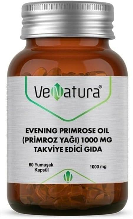 Venatura Evening Primrose Oil Primroz Yağı 60 Kapsül