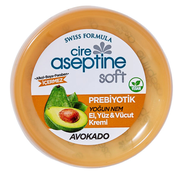 Cire Aseptine Soft Avokado Özlü Prebiyotik Krem 100 ml