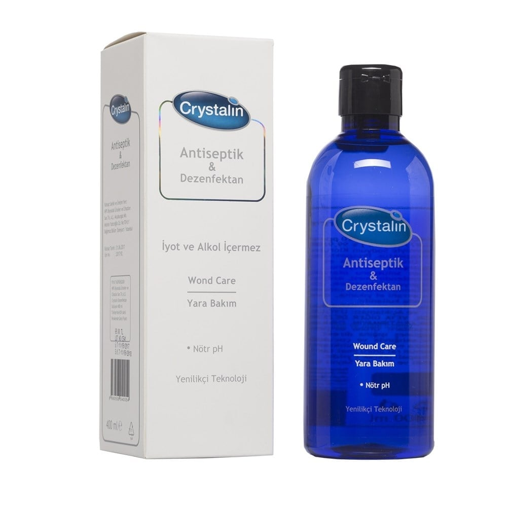 Crystalin Antiseptik & Dezenfektan 400 ml