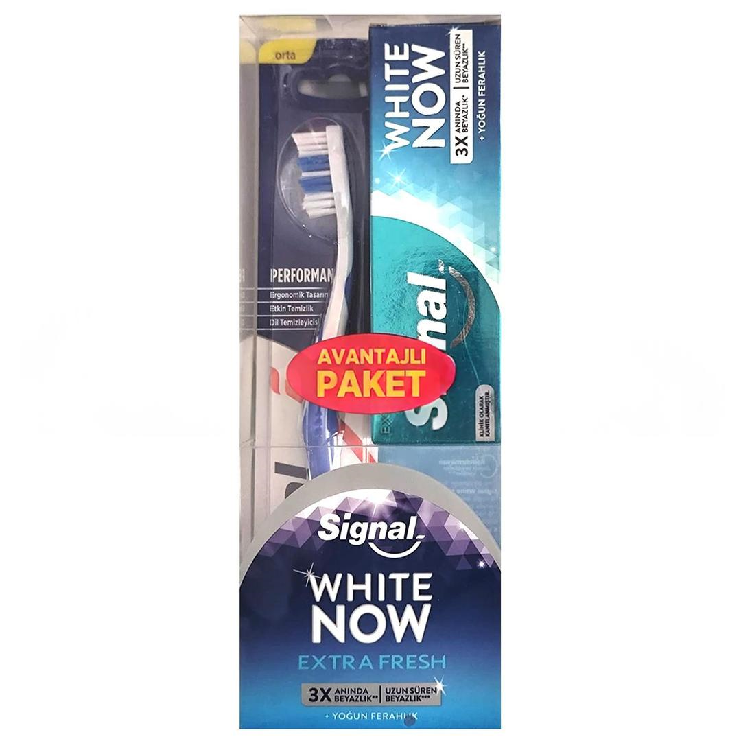 Signal White Now Extra Fresh 50 ml + Performans Fırça Hediyeli