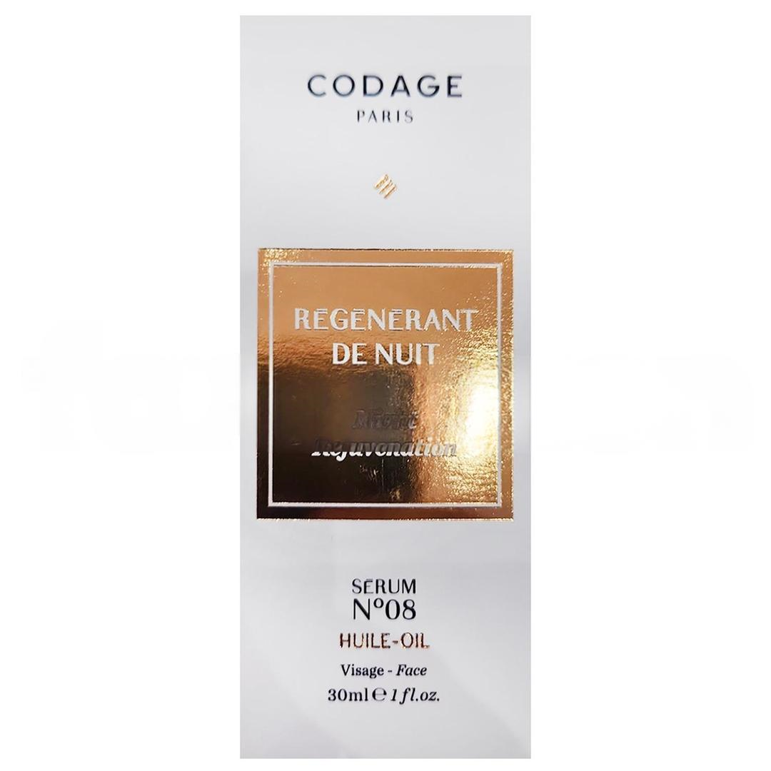 Codage Regenerant De Nuit No: 8 30 ml