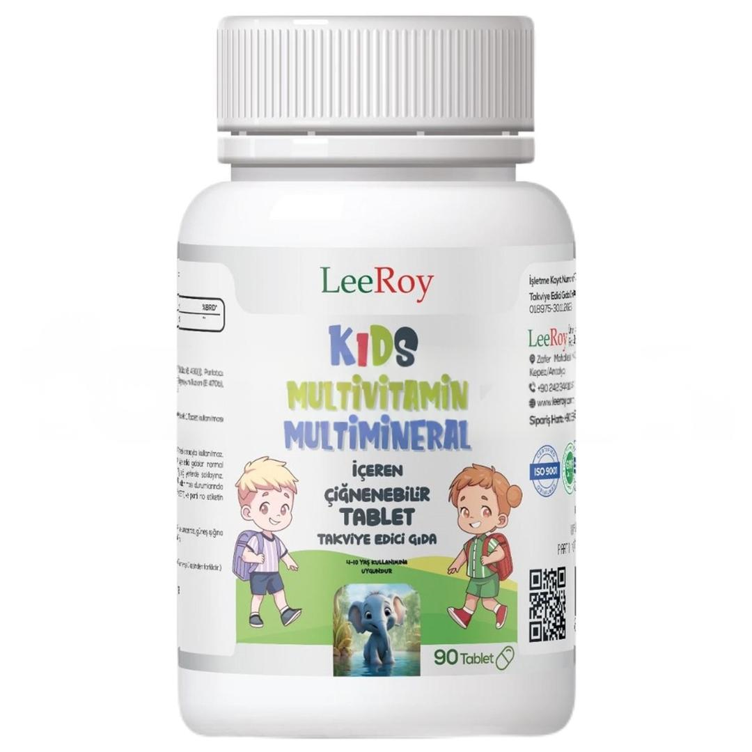 Leeroy Kids Multivitamin Multimineral 90 Tablet