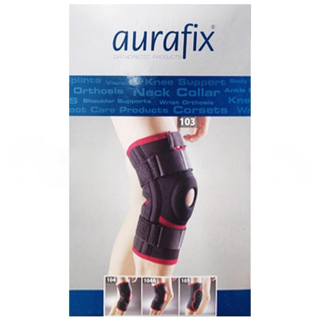 Aurafix 104 Neopren Menteşeli Dizlik Small