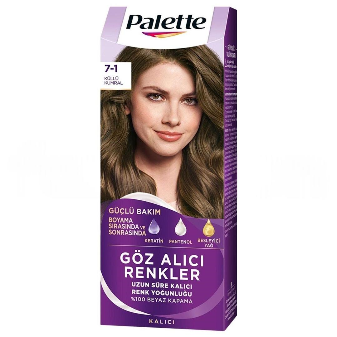 Palette Kalıcı 7-1 Küllü Kumral