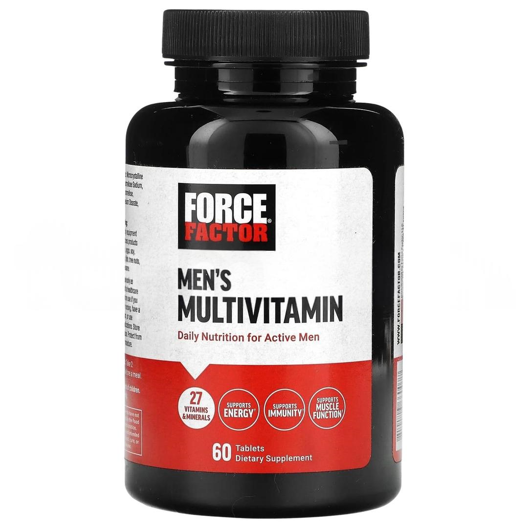 Force Factor Men’s Multivitamin 60 Tablets - İthal