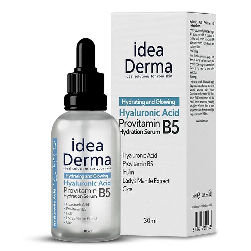 İdea Derma Hyaluronic Acid Provitamin B5 Hydration Serum 30 ml