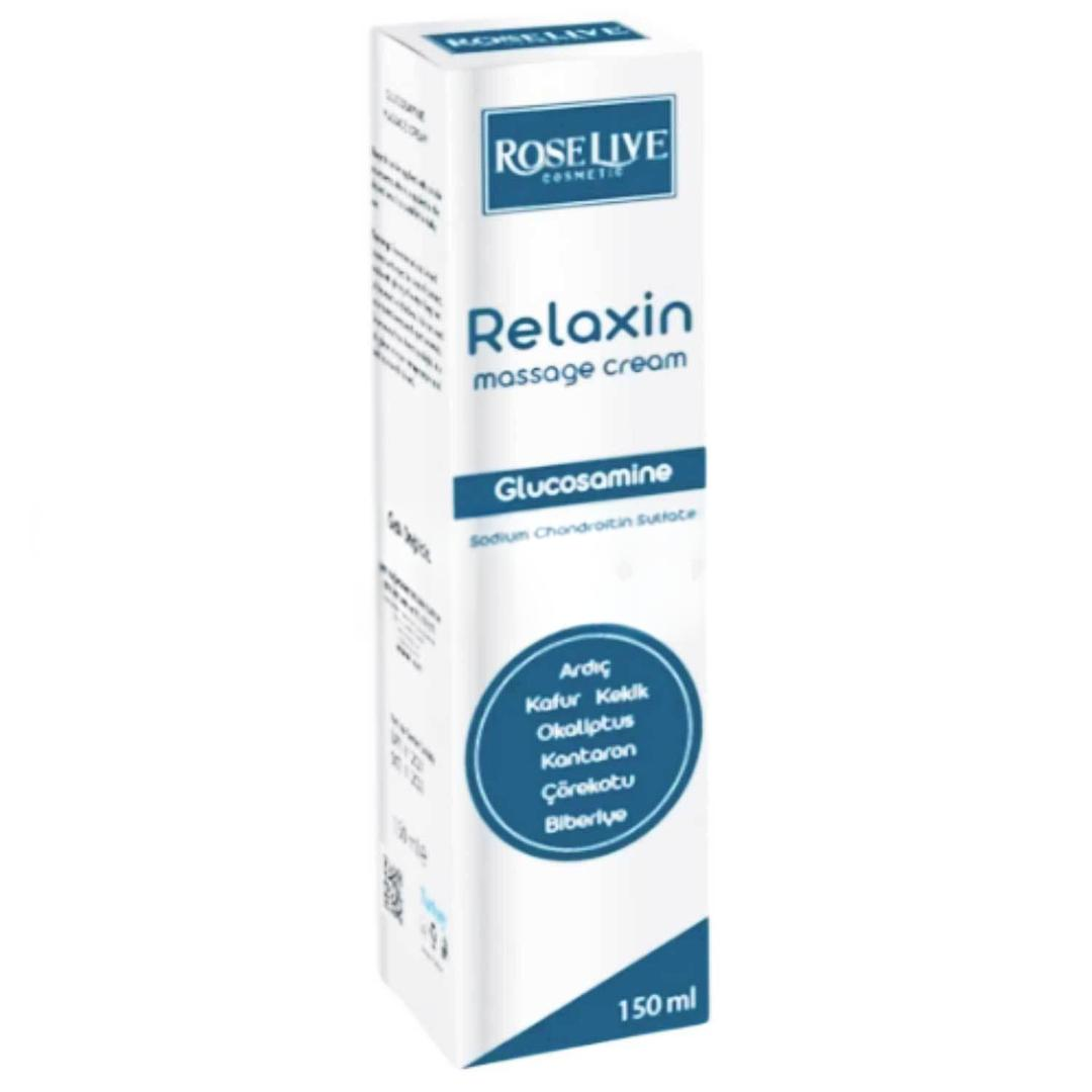 Roselive Relaxin Bitkisel Ağrı Kesici Masaj Kremi 150 ml