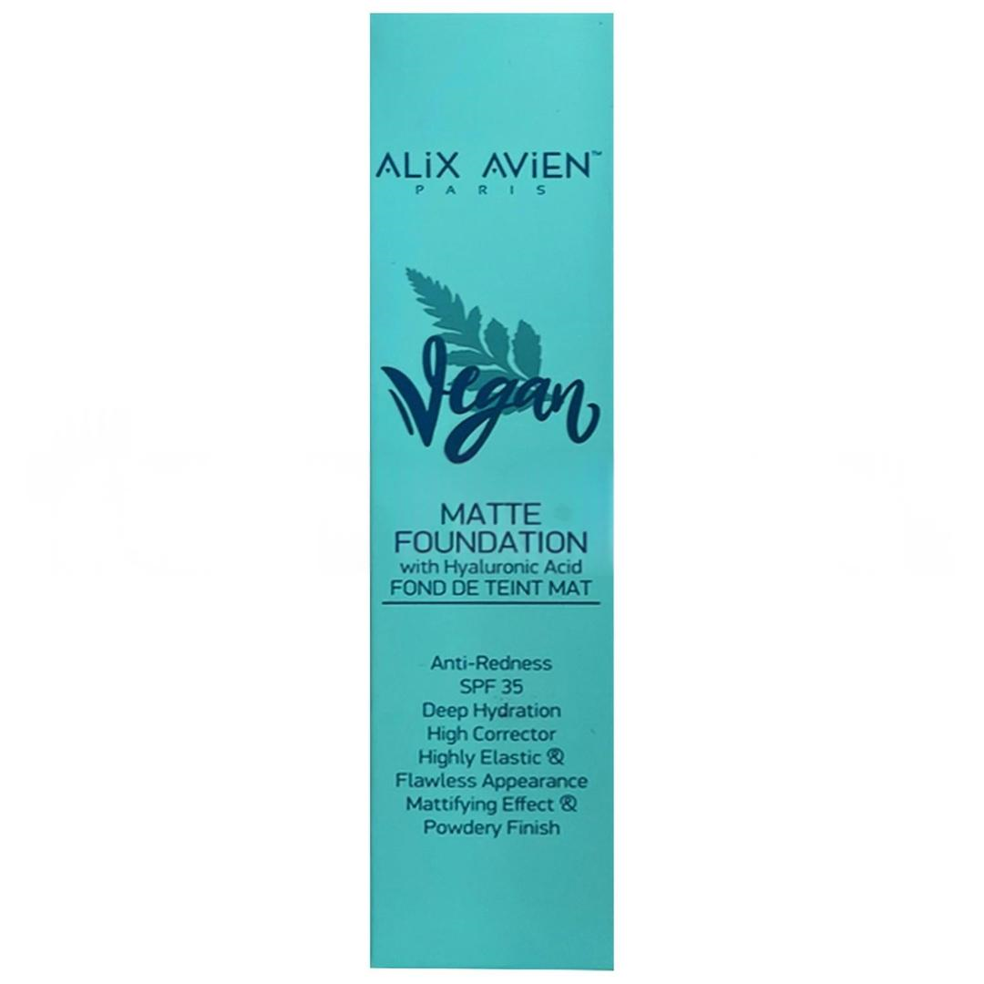 Alix Avien Vegan Matte Foundation No: 01