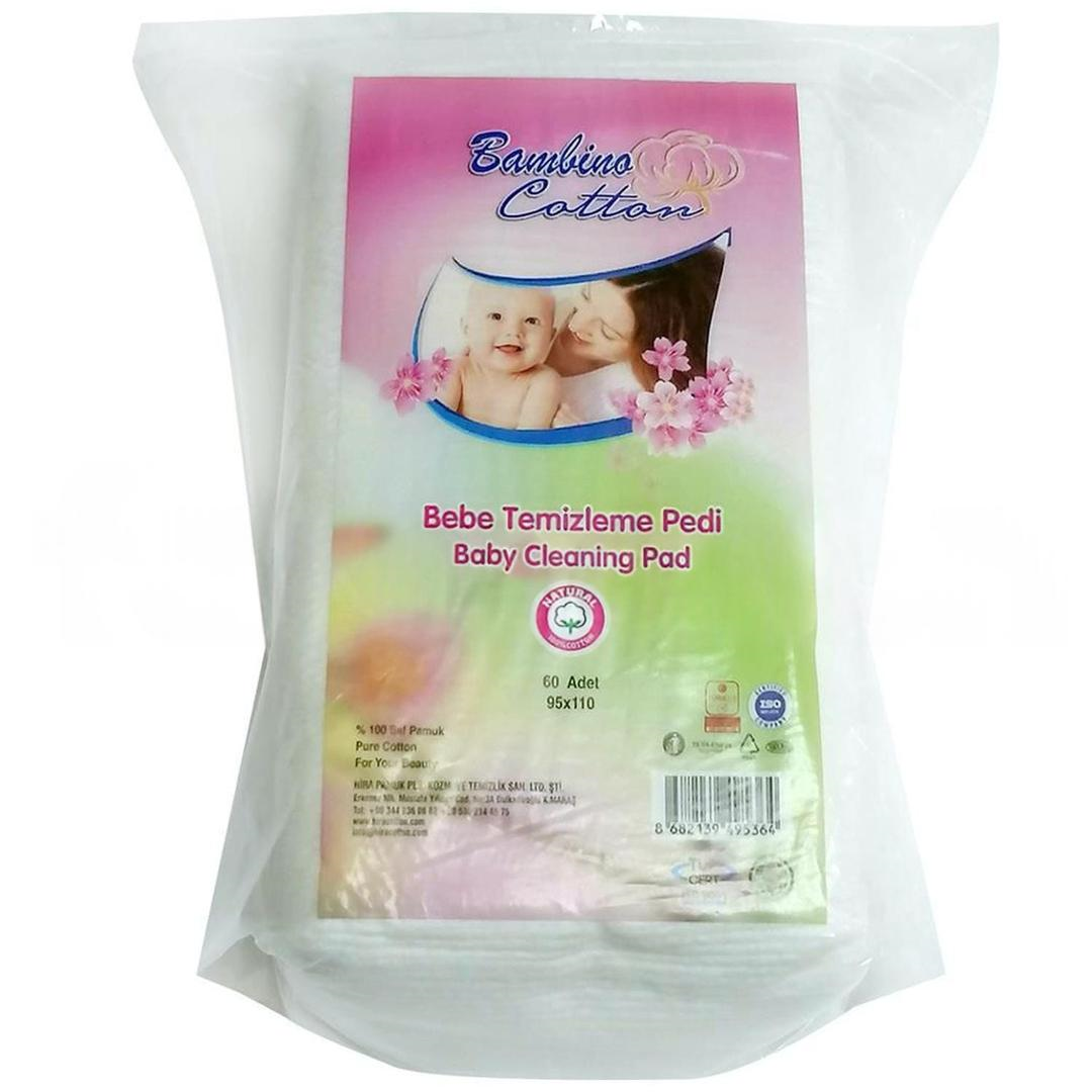 Bambino Bebe Altı Temizleme Pedi 90x110 cm 170 gr 60lı