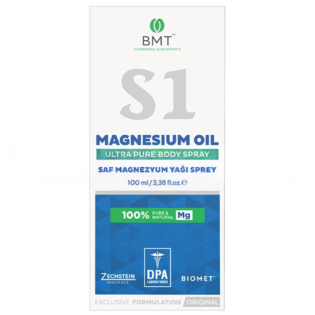 BMT S1 Magnezyum Yağı Sprey 100 ml