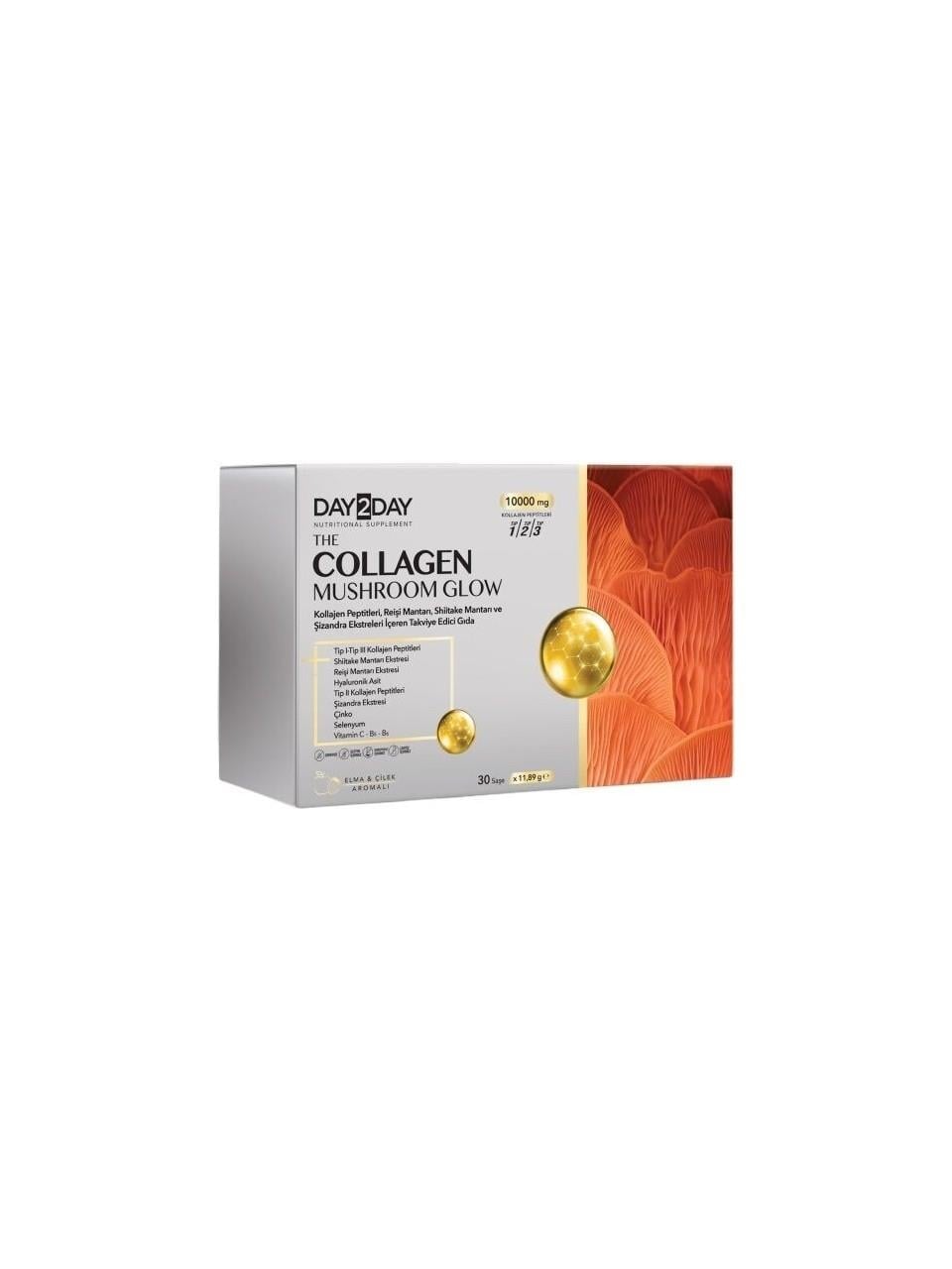 DAY2DAY COLLAGEN MUSHROOM GLOW 30 SAŞE