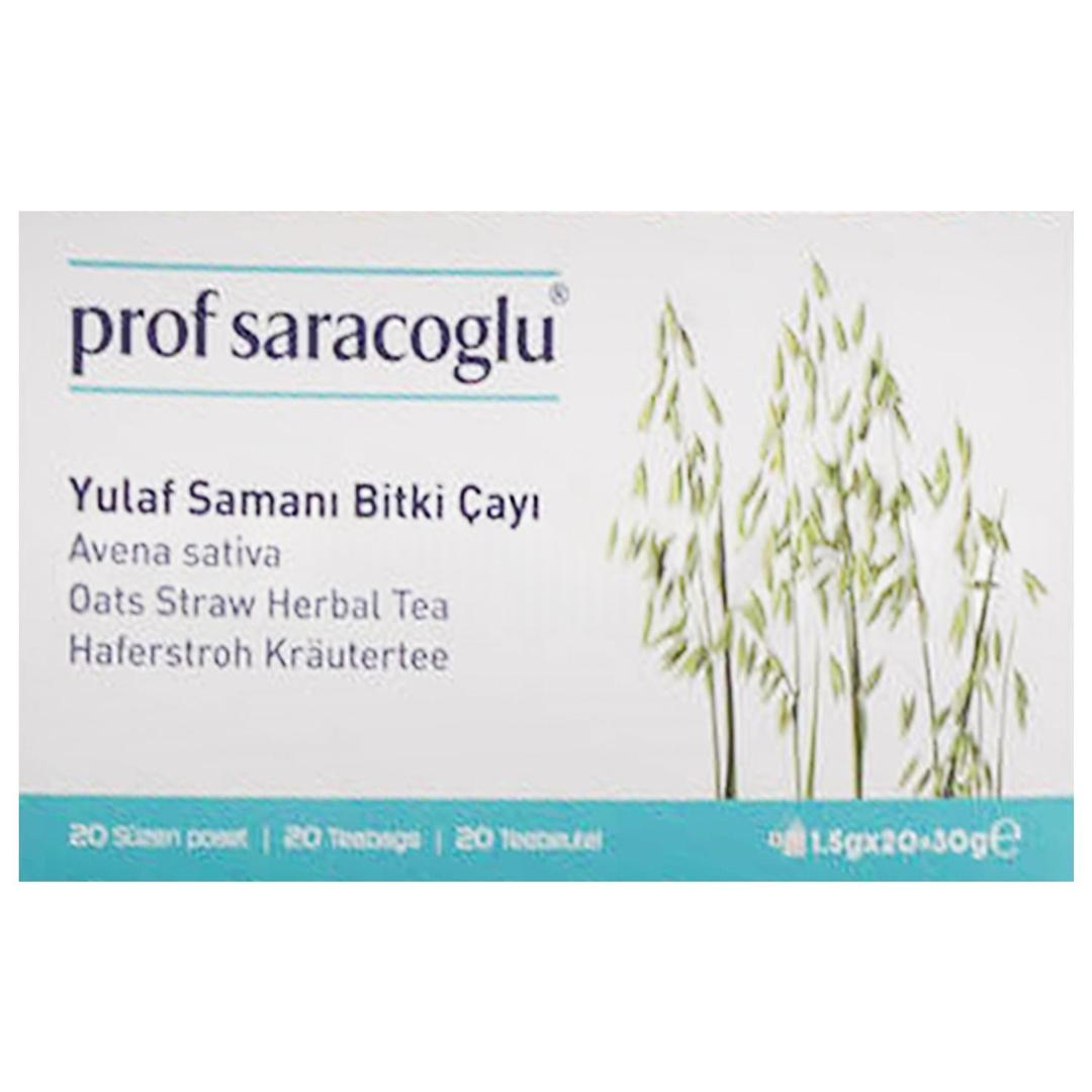 Prof Saraçoğlu Yulaf Samanı Bitki Çayı 20li