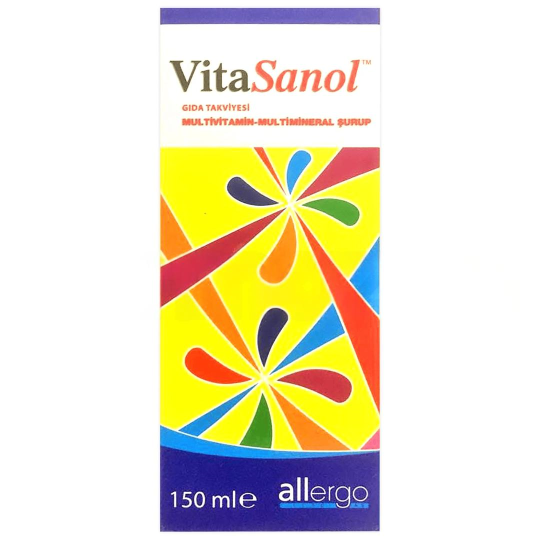 Vitasanol Multivitamin Multimineral Şurup 150 ml