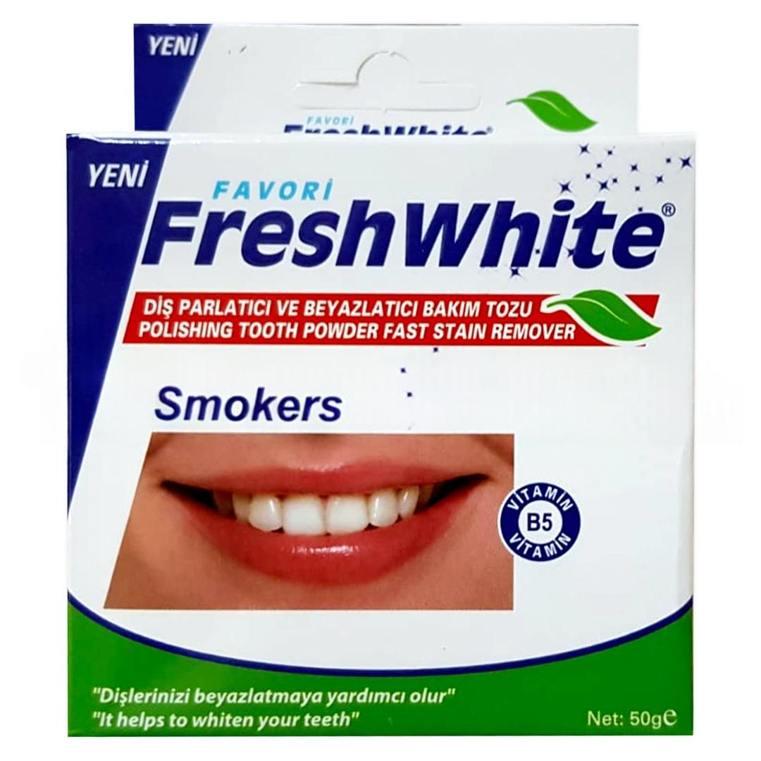 Fresh White Diş Tozu Smokers 50 gr