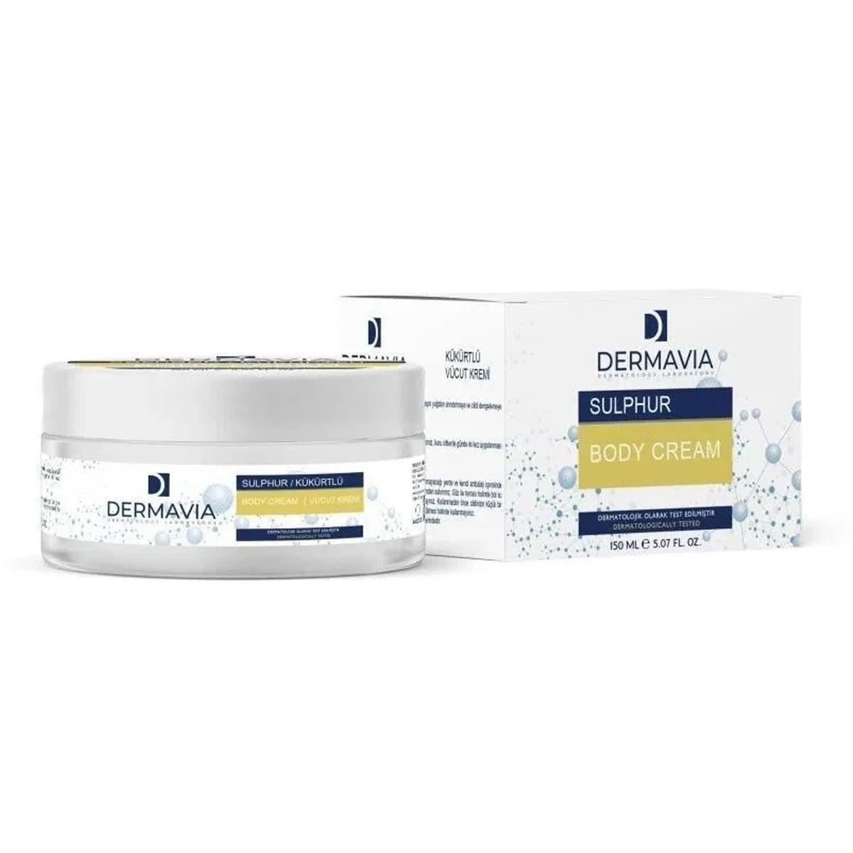DERMAVIA KÜKÜRTLÜ VÜCUT KREMİ 150ML