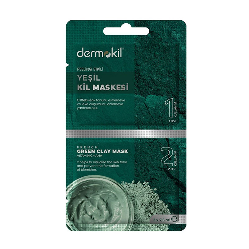 Dermokil Yeşil Kil Maskesi 2x7,5 ml