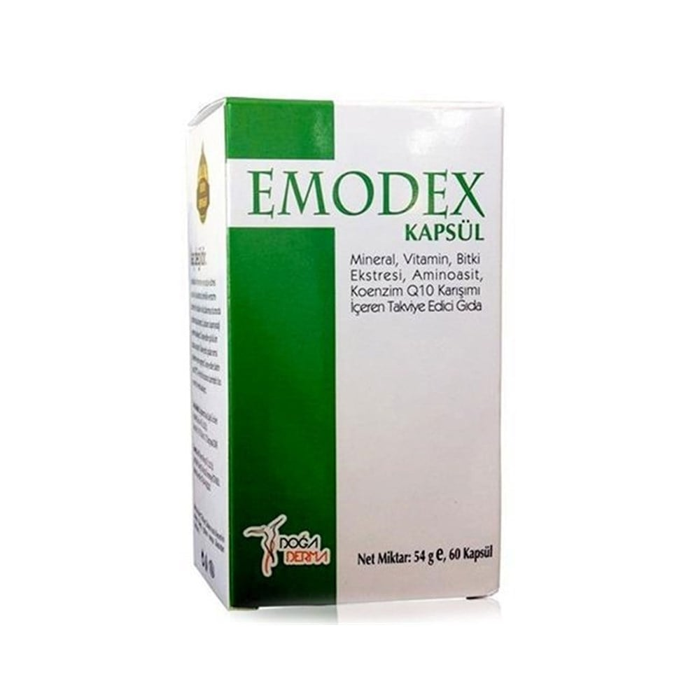 DoğaDerma Emodex 60 Kapsül
