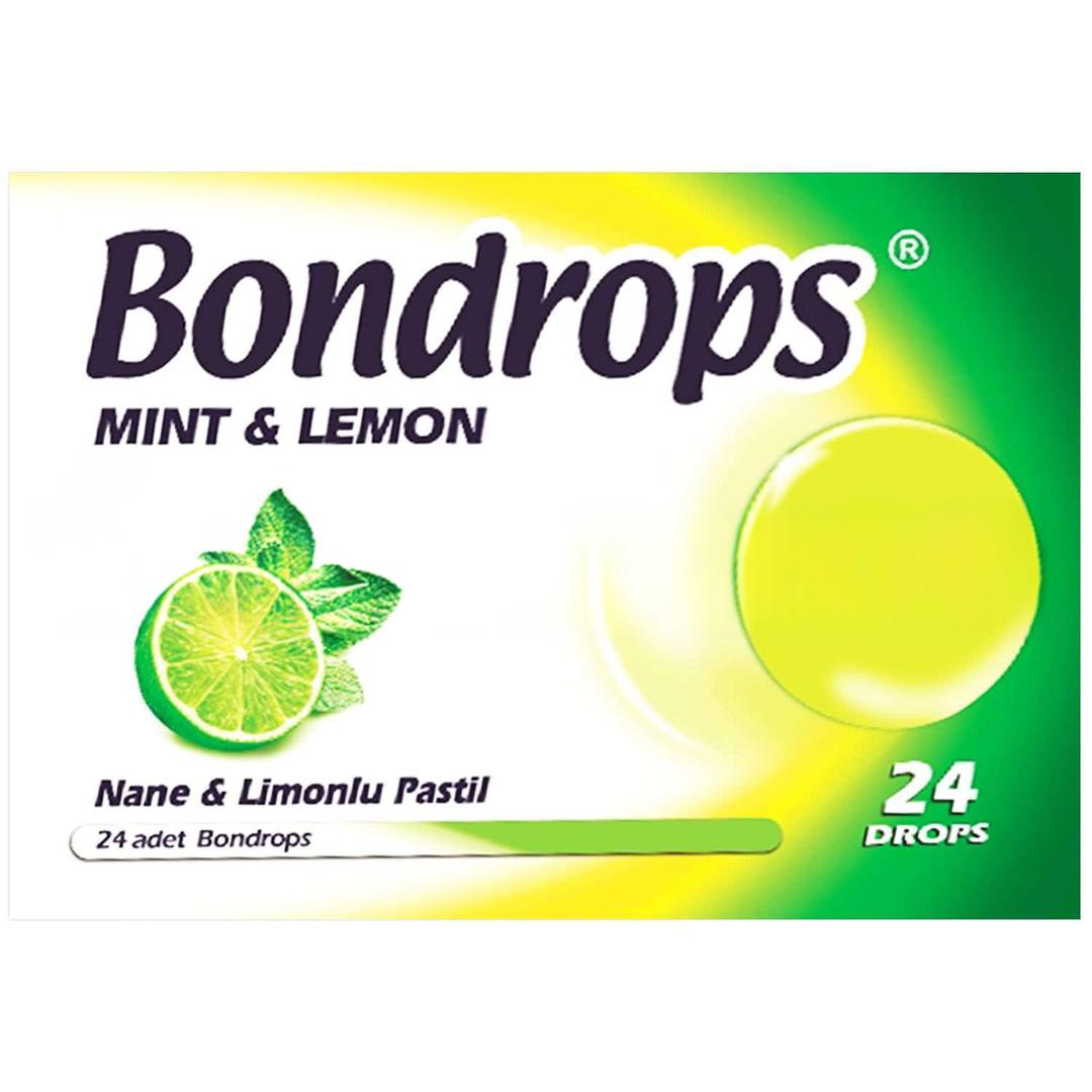 Bondrops Mint Lemon 24 Pastil