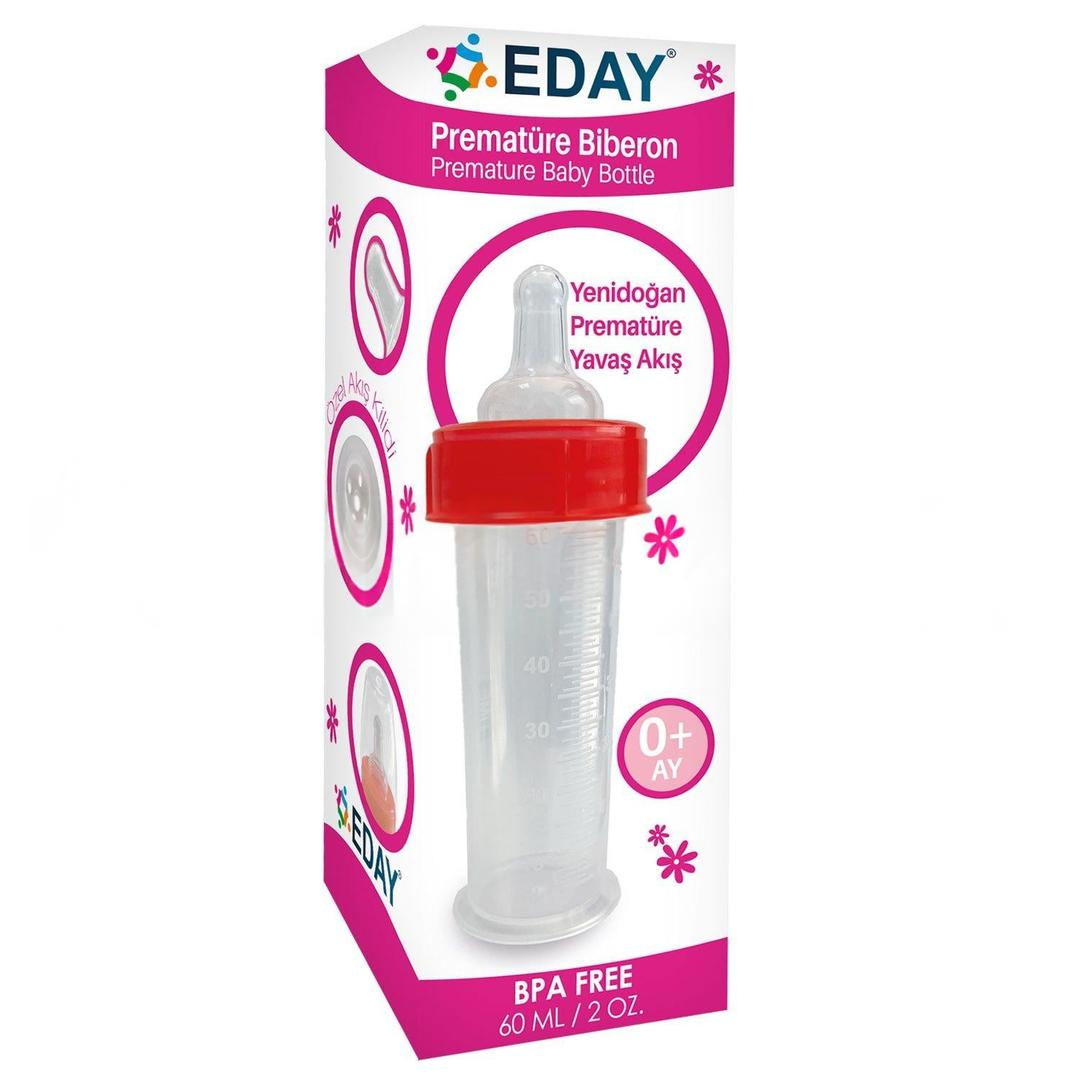 Eday Yenidoğan Prematüre Biberon 60 ml