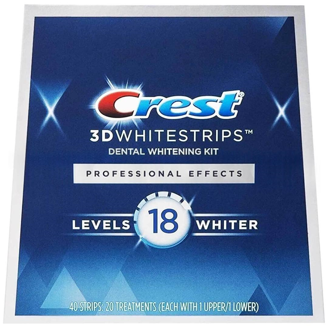 Crest 3D White Professional Effects Whitestrips Diş Beyazlatma Şeritleri Kiti 40 Şerit