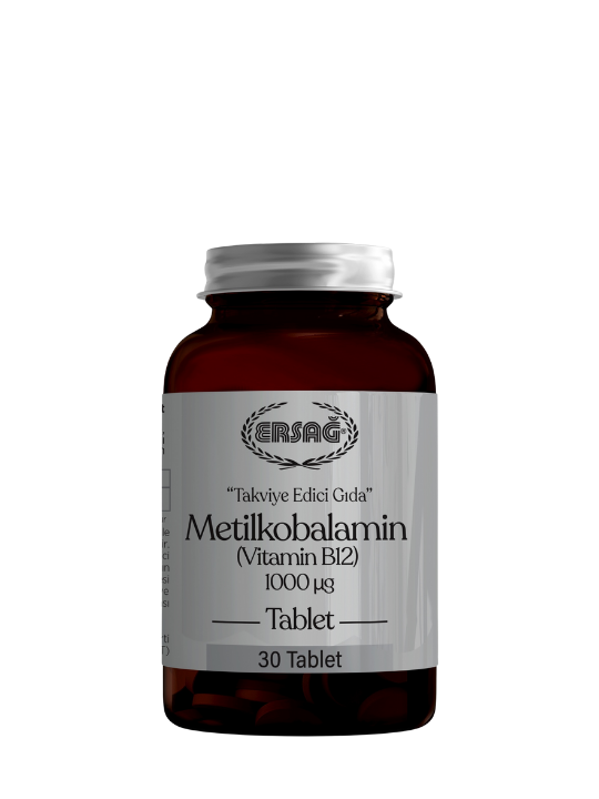 Ersağ Metilkobalamin Vitamin B12 30 Tablet
