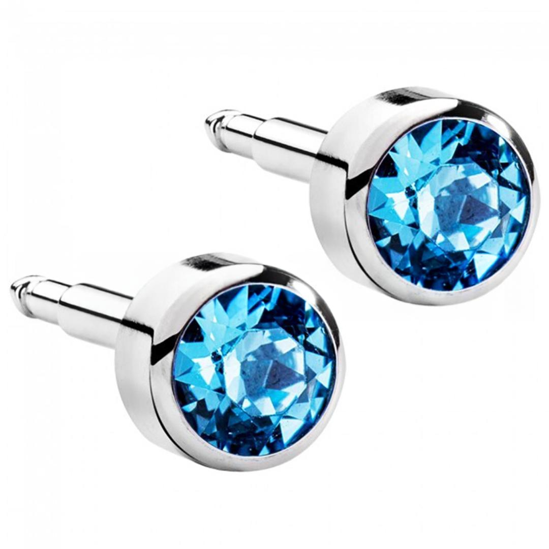 Nina Aquamarine Kulak Delim Küpesi 12 Çift