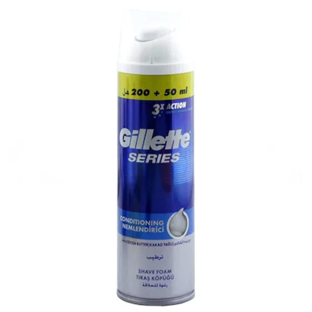 Gillette 3X Action Tıraş Köpüğü 200 + 50 ml