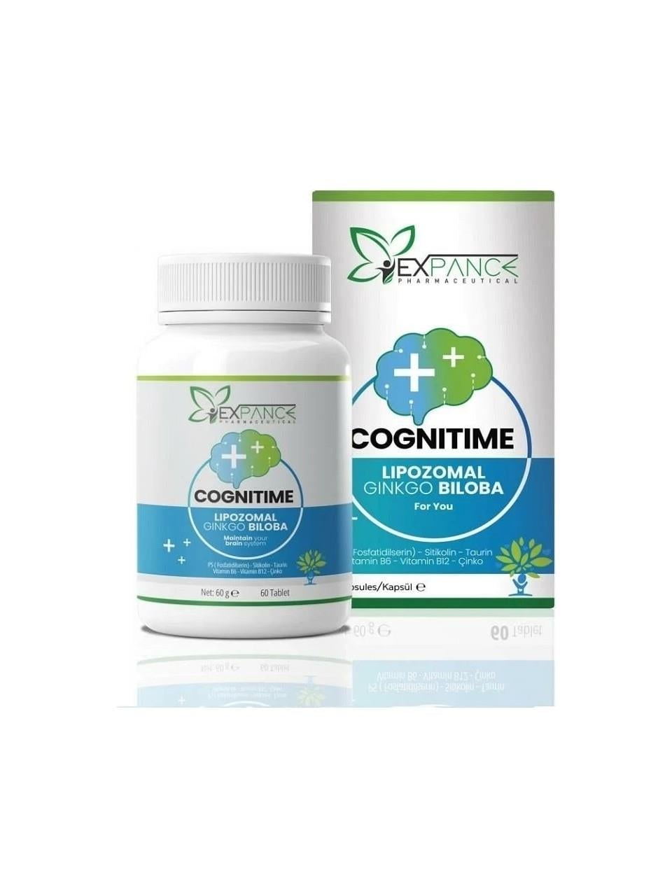 Expance Cognitime Lipozomal Ginkgo Biloba 60 Kapsül