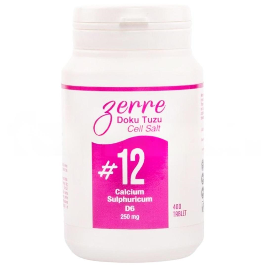 Zerre Doku Tuzu No: 12 250 mg 400 Tablet