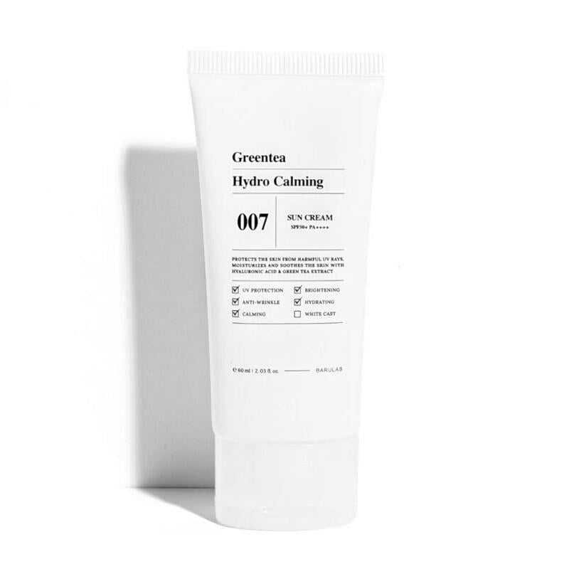 Barulab - GreenTea Hyrdo Calming Sun Cream Nemlendirici Kimyasal Filtreli Güneş Kremi 60 ml