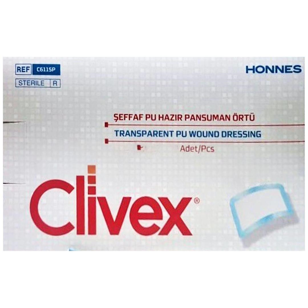 Clivex Steril Poliüretan Hazır Pansuman Örtü Pad 9x20 m - 25 Adet