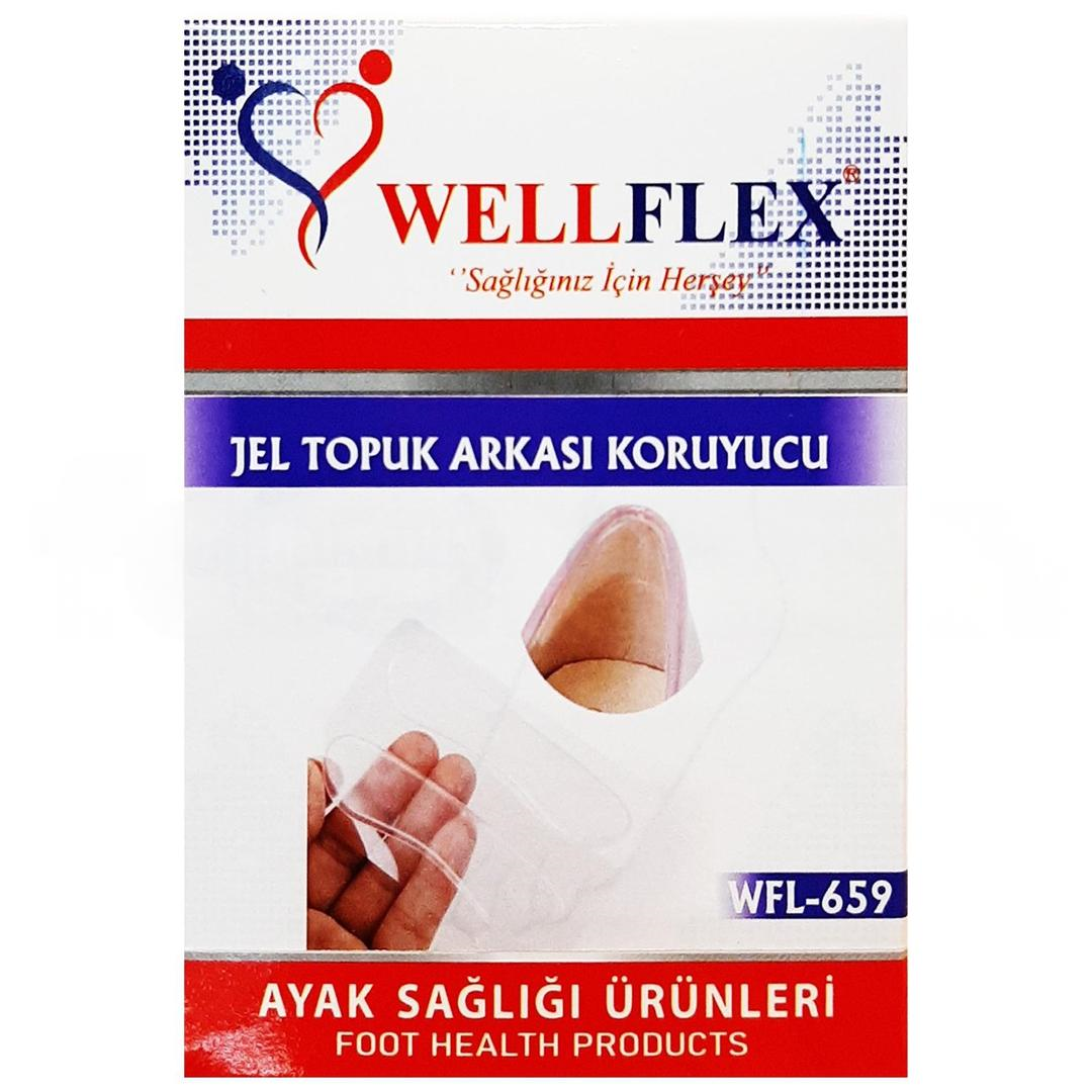 Wellflex Jelli Topuk Arkası Koruyucu Çift Standart