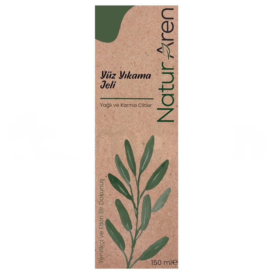 Naturaren Yağlı ve Karma Ciltler için Yüz Yıkama Jeli 150 ml