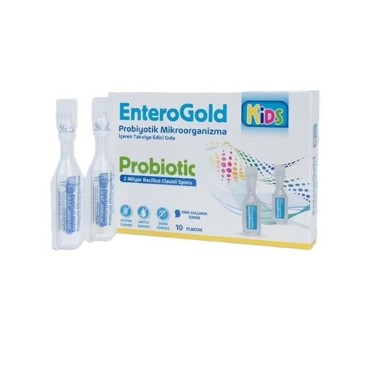 EnteroGold Kids Probiotic 10 Flakon