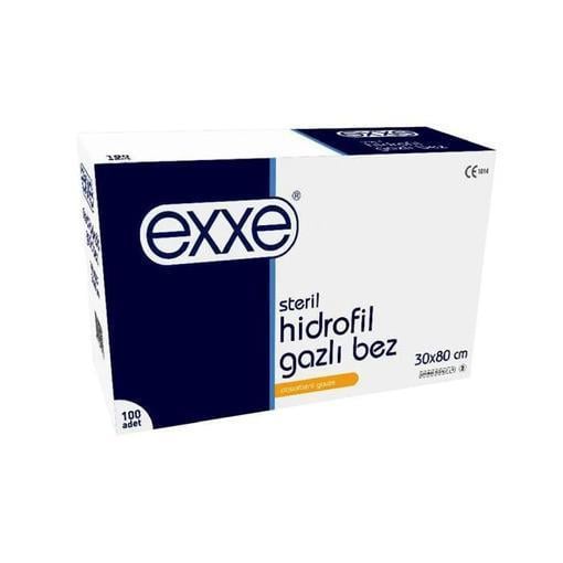 EXXE STERİL GAZLI BEZ 30X80CM 2 ADET 30X40