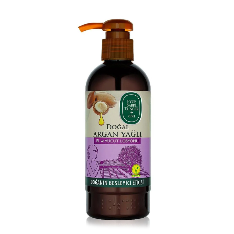 Eyüp Sabri Tuncer Doğal Argan Yağlı El ve Vücut Losyonu 250 ml